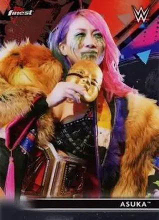 2021 Topps Finest WWE #4 - Asuka