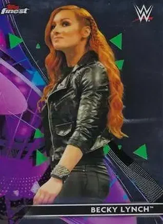 2021 Topps Finest WWE #5 - Becky Lynch