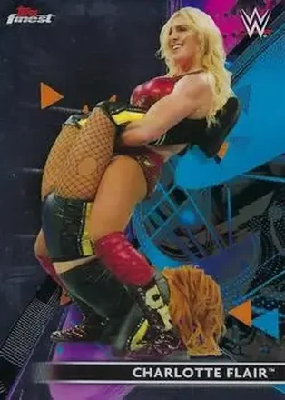 2021 Topps Finest WWE #7 - Charlotte Flair