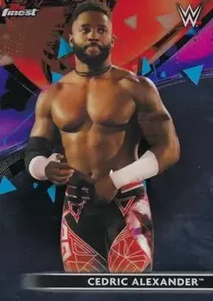 2021 Topps Finest WWE #8 - Cedric Alexander