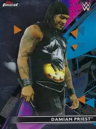 2021 Topps Finest WWE #9 - Damian Priest