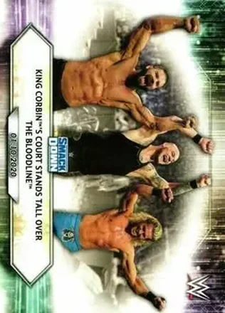 2021 Topps WWE #5 - King Corbin's Court Stands Tall Over The Bloodline