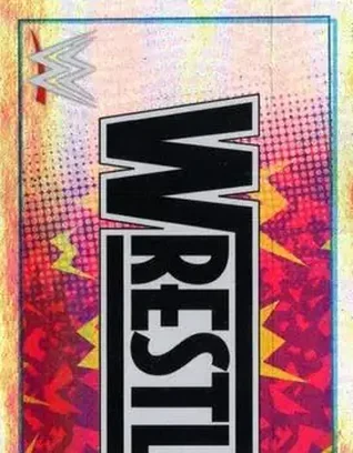 2021 Topps WWE Road to WrestleMania Stickers #3 - WrestleMania Logo