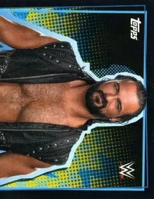 2021 Topps WWE Road to WrestleMania Stickers #6 - Drew McIntyre
