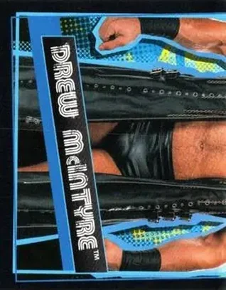 2021 Topps WWE Road to WrestleMania Stickers #7 - Drew McIntyre