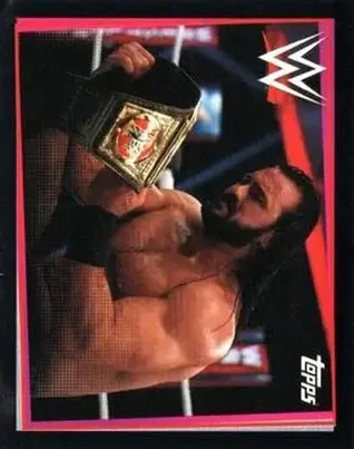 2021 Topps WWE Road to WrestleMania Stickers #8 - Drew McIntyre