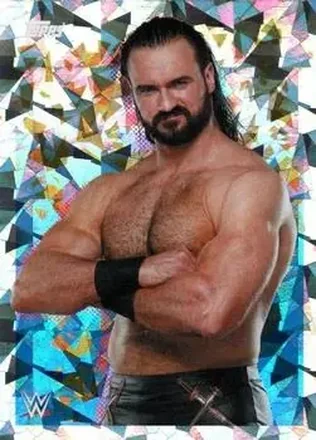 2021 Topps WWE Road to WrestleMania Stickers #9 - Drew McIntyre