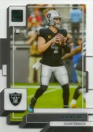 2022 Clearly Donruss #29 - Derek Carr - Las Vegas Raiders