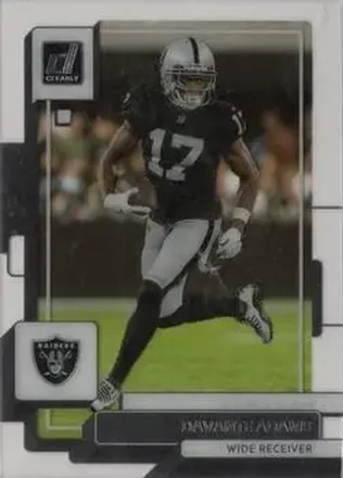 2022 Clearly Donruss #30 - Davante Adams - Las Vegas Raiders