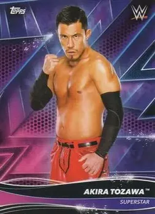 2021 Topps WWE Superstars #3 - Akira Tozawa
