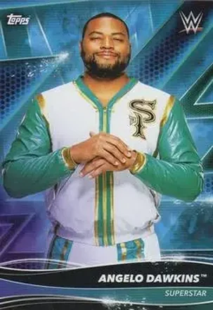 2021 Topps WWE Superstars #7 - Angelo Dawkins