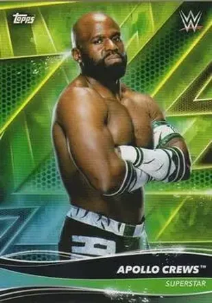 2021 Topps WWE Superstars #8 - Apollo Crews