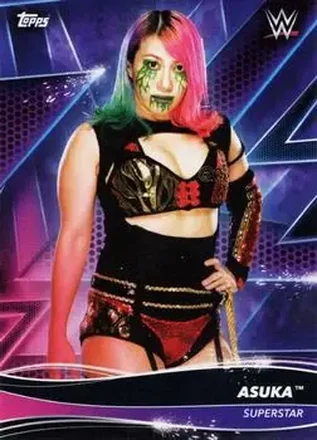 2021 Topps WWE Superstars #9 - Asuka