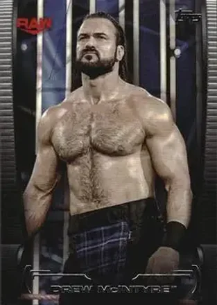 2021 Topps WWE Undisputed #10 - Drew McIntyre