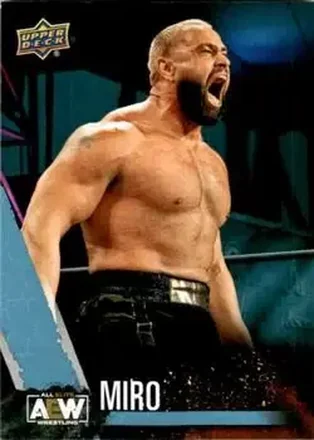 2021 Upper Deck AEW #9 - Miro