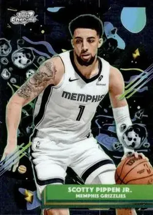 2025-26 Topps Chrome Cosmic #51 - Scotty Pippen Jr. - Memphis Grizzlies 2025-26 Topps Chrome Cosmic #51 - Scotty Pippen Jr. - Memphis Grizzlies
