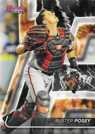 2020 Bowman's Best #4 - Buster Posey - San Francisco Giants