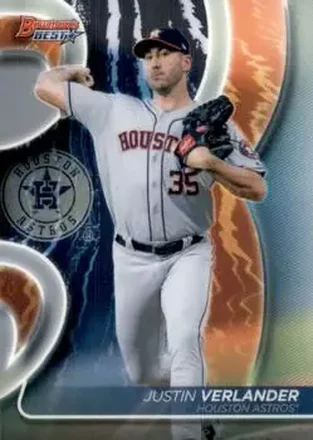 2020 Bowman's Best #6 - Justin Verlander - Houston Astros