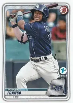 2020 Bowman 1st Edition #BFE-1 - Wander Franco - Tampa Bay Rays