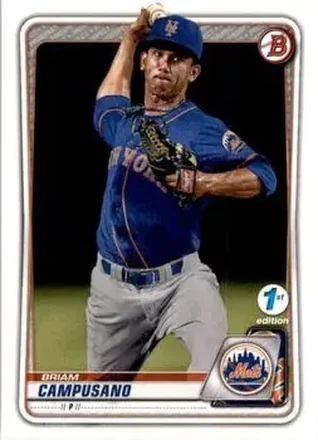 2020 Bowman 1st Edition #BFE-7 - Briam Campusano - New York Mets