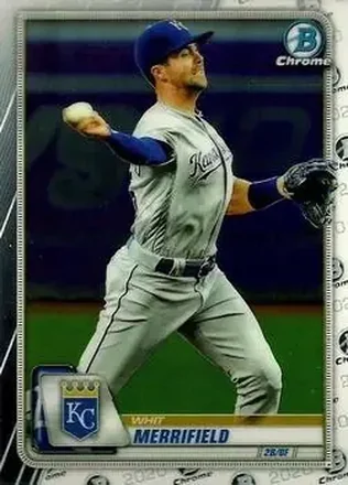 2020 Bowman Chrome #6 - Whit Merrifield - Kansas City Royals