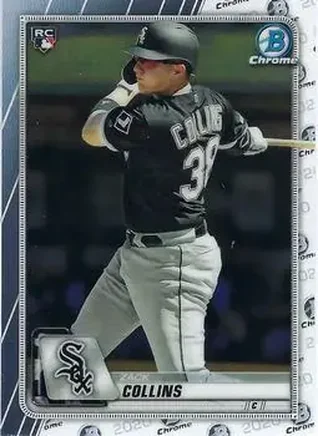 2020 Bowman Chrome #9 - Zack Collins - Chicago White Sox