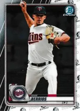 2020 Bowman Chrome #10 - José Berríos - Minnesota Twins