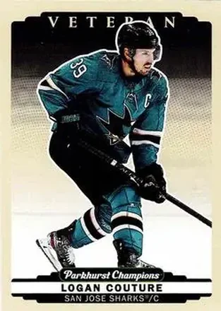 2022-23 Parkhurst Champions #21 - Logan Couture - San Jose Sharks