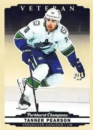 2022-23 Parkhurst Champions #29 - Tanner Pearson - Vancouver Canucks