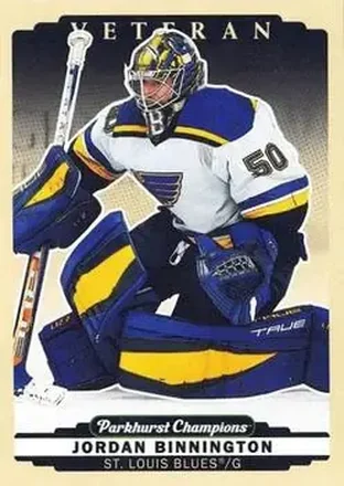 2022-23 Parkhurst Champions #30 - Jordan Binnington - St. Louis Blues