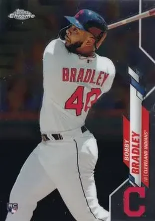 2020 Topps Chrome #3 - Bobby Bradley - Cleveland Indians
