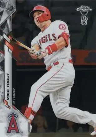 2020 Topps Chrome Ben Baller Edition #1 - Mike Trout - Los Angeles Angels