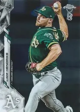 2020 Topps Chrome Ben Baller Edition #2 - Liam Hendriks - Oakland Athletics
