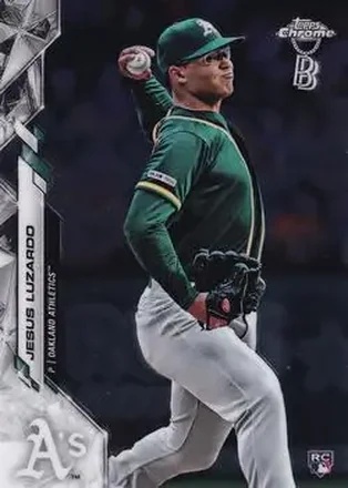 2020 Topps Chrome Ben Baller Edition #5 - Jesus Luzardo - Oakland Athletics