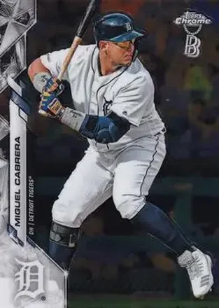 2020 Topps Chrome Ben Baller Edition #6 - Miguel Cabrera - Detroit Tigers