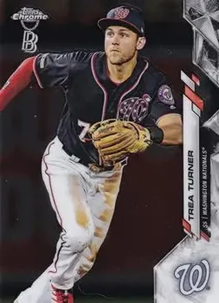 2020 Topps Chrome Ben Baller Edition #7 - Trea Turner - Washington Nationals