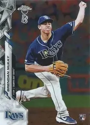 2020 Topps Chrome Ben Baller Edition #8 - Brendan McKay - Tampa Bay Rays