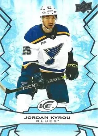 2022-23 Upper Deck Ice #27 - Jordan Kyrou - St. Louis Blues