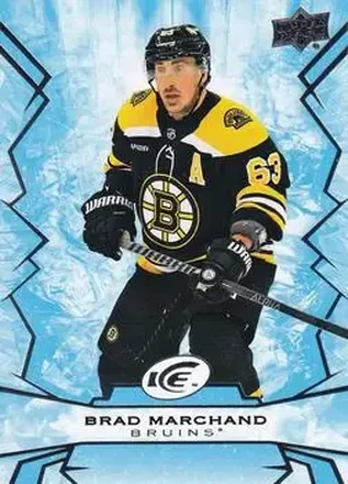 2022-23 Upper Deck Ice #28 - Brad Marchand - Boston Bruins