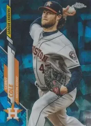2020 Topps Chrome Sapphire Edition #2 - Gerrit Cole - Houston Astros