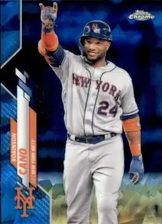 2020 Topps Chrome Sapphire Edition #4 - Robinson Cano - New York Mets