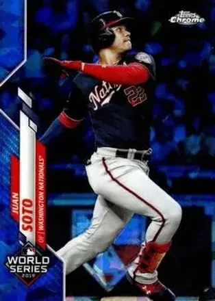 2020 Topps Chrome Sapphire Edition #6 - Juan Soto - Washington Nationals