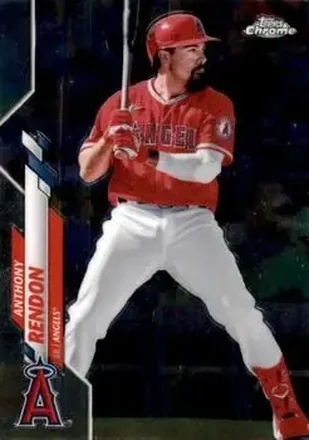 2020 Topps Chrome Update #U-1 - Anthony Rendon - Los Angeles Angels