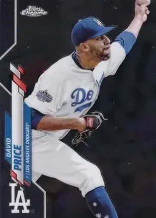 2020 Topps Chrome Update #U-2 - David Price - Los Angeles Dodgers