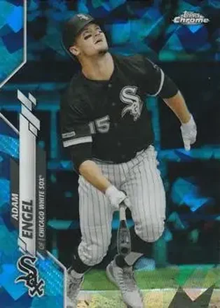 2020 Topps Chrome Update Sapphire Edition #U-2 - Adam Engel - Chicago White Sox