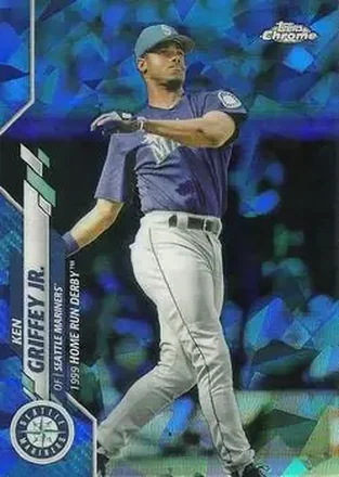 2020 Topps Chrome Update Sapphire Edition #U-9 - Ken Griffey Jr. - Seattle Mariners