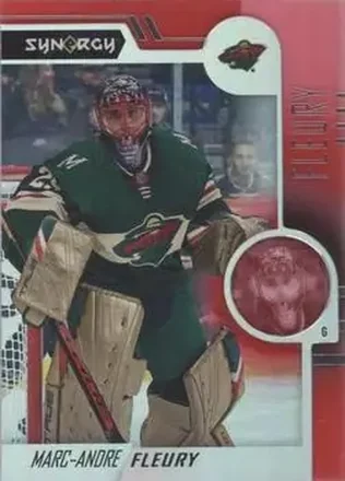 2022-23 Upper Deck Synergy - Red #21 - Marc-Andre Fleury - Minnesota Wild