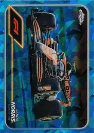 2024 Topps Chrome Sapphire Edition Formula 1 #79 - Lando Norris - McLaren F1