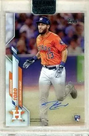 2020 Topps Clearly Authentic #CCA-AT - Abraham Toro - Houston Astros