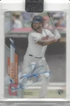 2020 Topps Clearly Authentic #CCA-BB - Bobby Bradley - Cleveland Indians